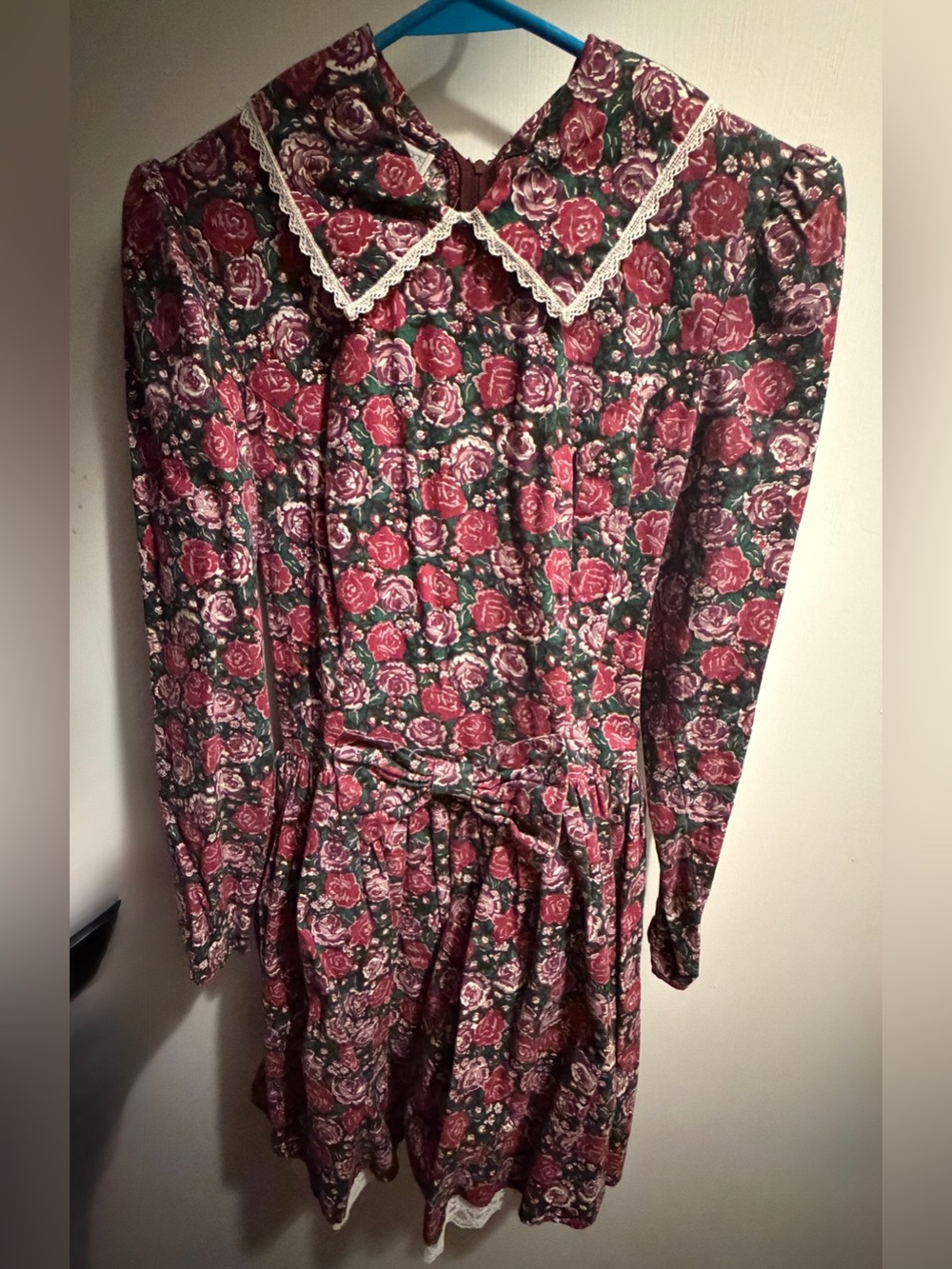 Vintage Jessica McClintock Floral Gunne Sax Dress